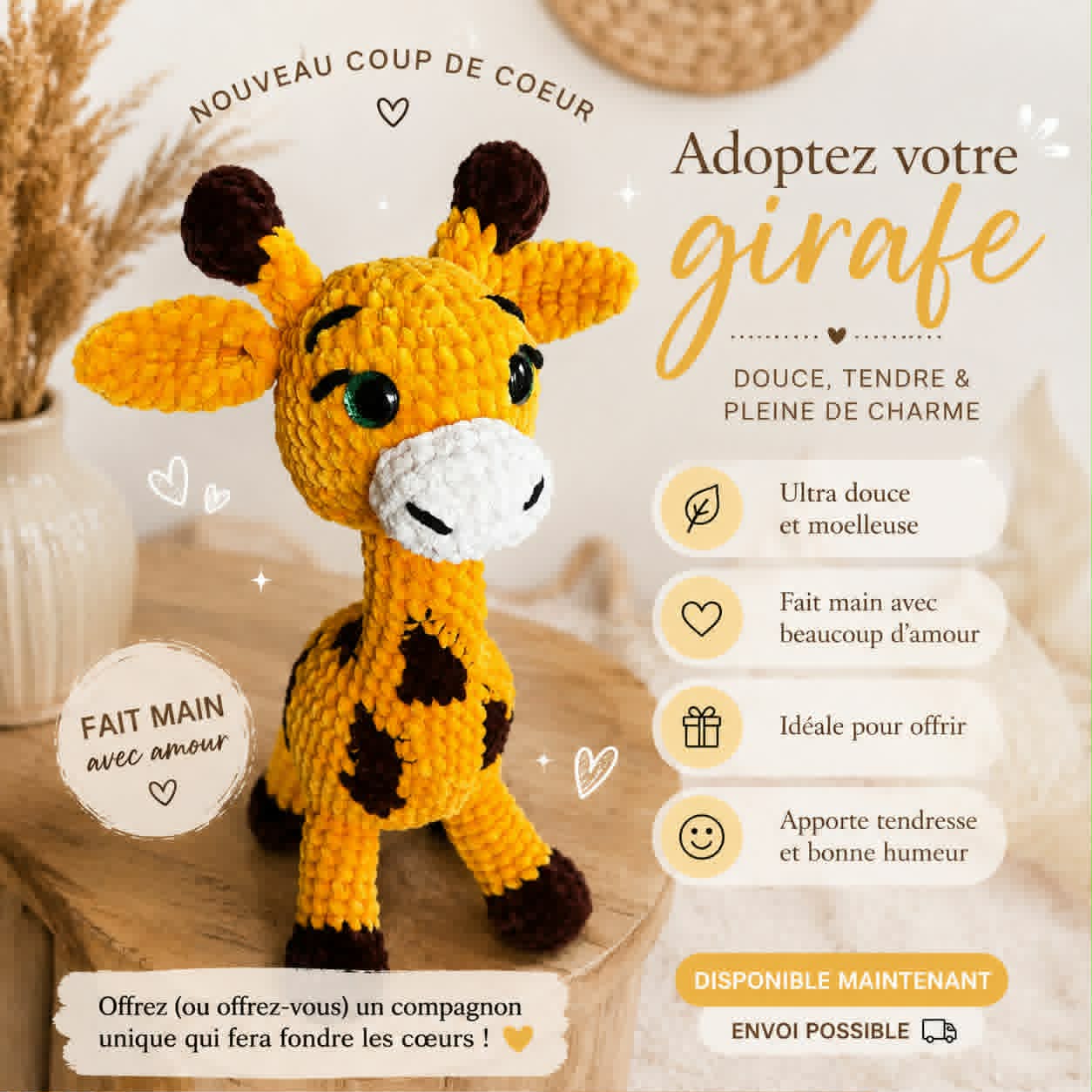 Animaux en crochet
